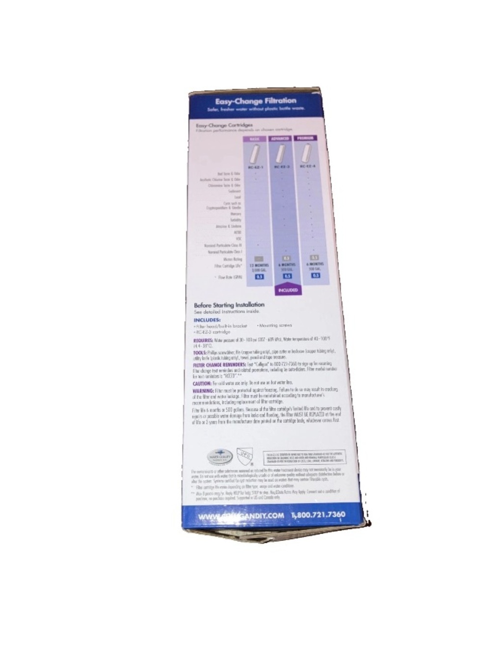New Culligan IC-EZ-3 Icemaker Refrigerator Easy Chng Filtration System Everbilt - Picture 6 of 12